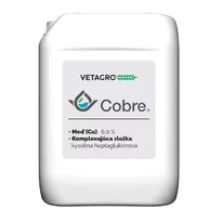 COBRE® – biologicky aktívna meď vo forme heptaglukonátu (organický komplex Cu)